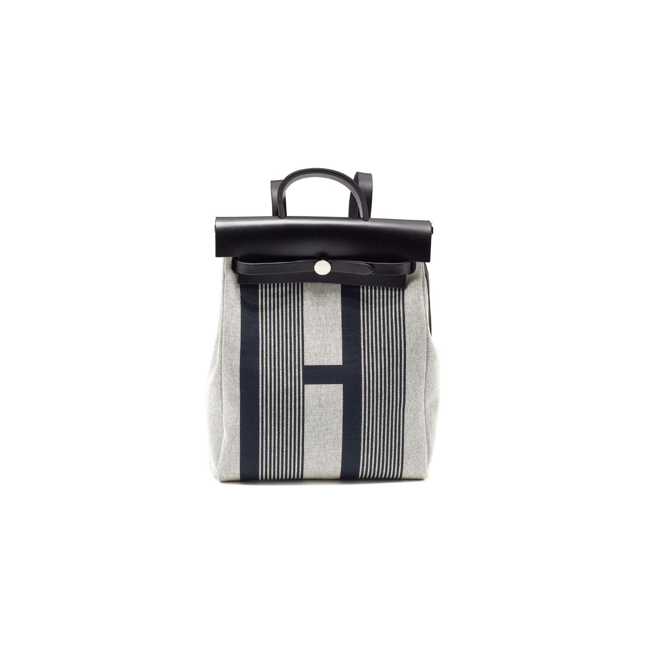 H**mes HERBAG A DOS ZIP BACKPACK CANVAS AND LEATHER H080303CKA0 (38*29*11cm)